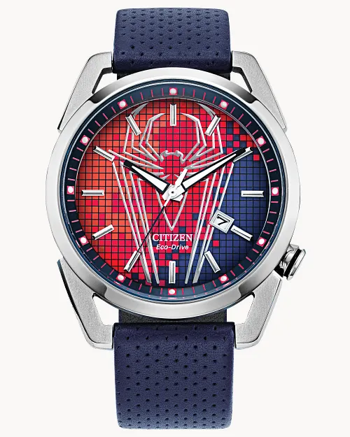 Spider-Man Boxed Set Blue Dial Stainless Steel Bracelet Spider-Man Boxed Set Blue Dial Stainless Steel Bracelet